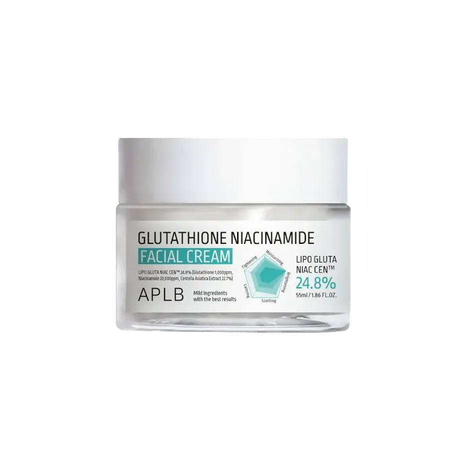 APLB, Glutathione Niacinamide, Facial Cream, 1.86 fl oz (55 ml)