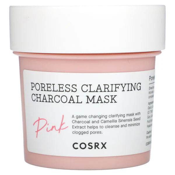 Cosrx, Poreless Clarifying Charcoal Mask, Pink (110 g)