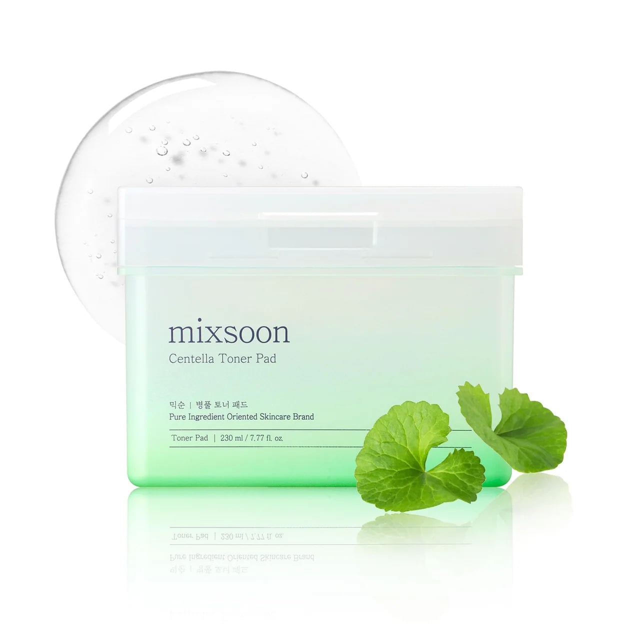 Mixsoon Centella Asiatica Toner Pad,Soothing, Hydration, Centella Extract, Gauze Pad, (230ml/ 7.77fl.oz/ 120 Sheets)