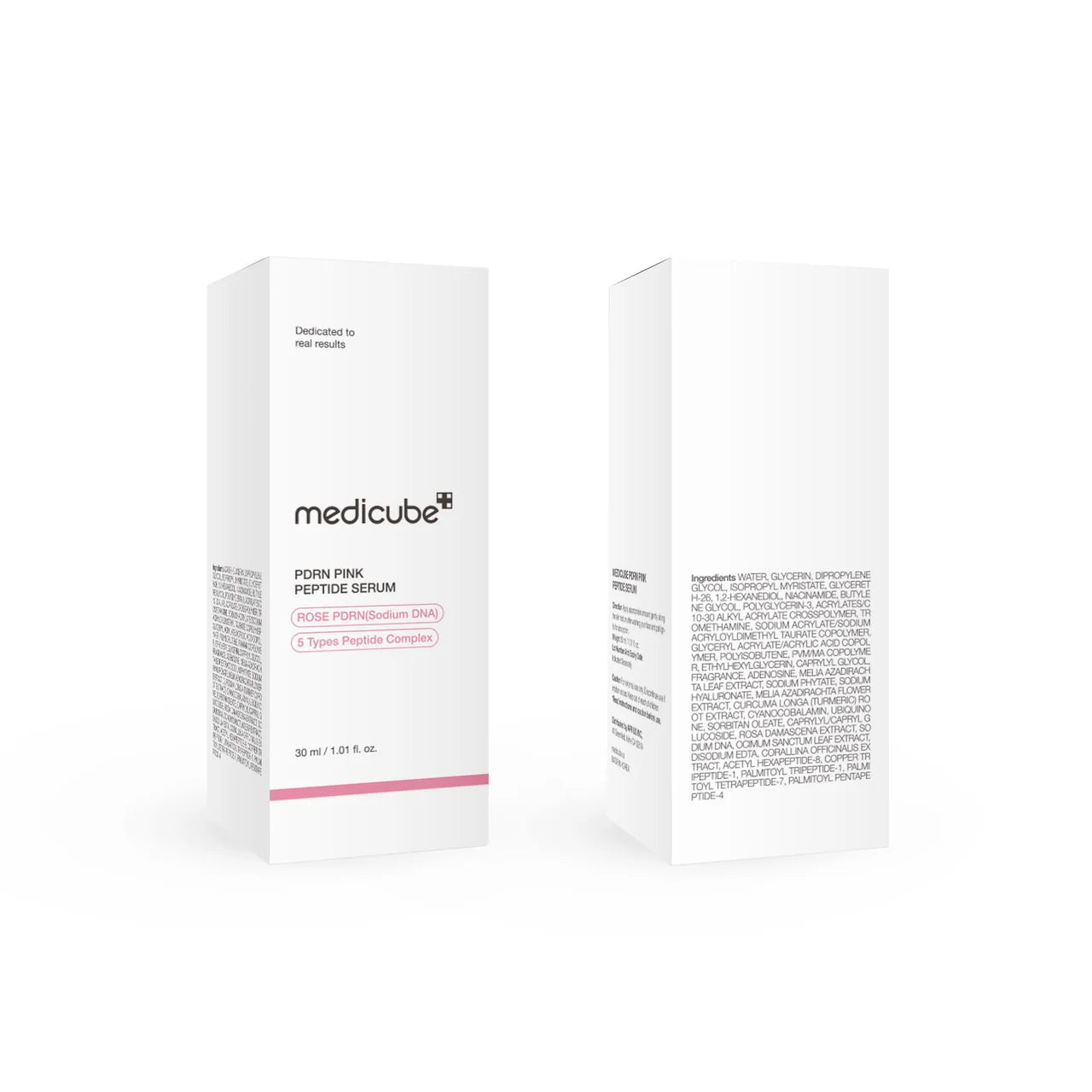 Medicube Pdrn Pink Peptide Serum, Pink Glow Serum, Peptide, Niacinamide, Hydrating & Moisturizing & Firming, Uneven Skin Tone, Korean Skincare | 1.01 Fl.Oz. (1.01 Fl.Oz., Rose Pdrn (Vegan))