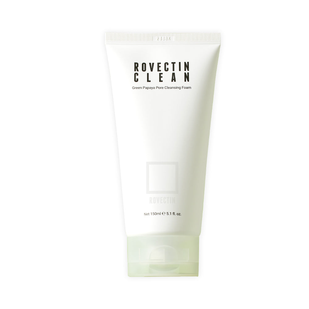 Rovectin Clean Green Papaya Pore Cleansing Foam