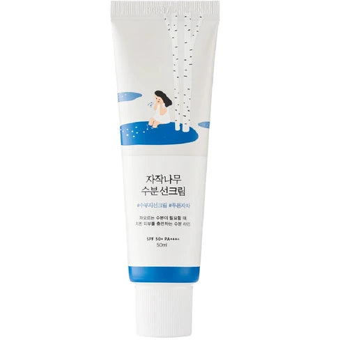 Round Lab Birch Juice Moisturizing Sun Cream SPF50+ - for All Skin Types