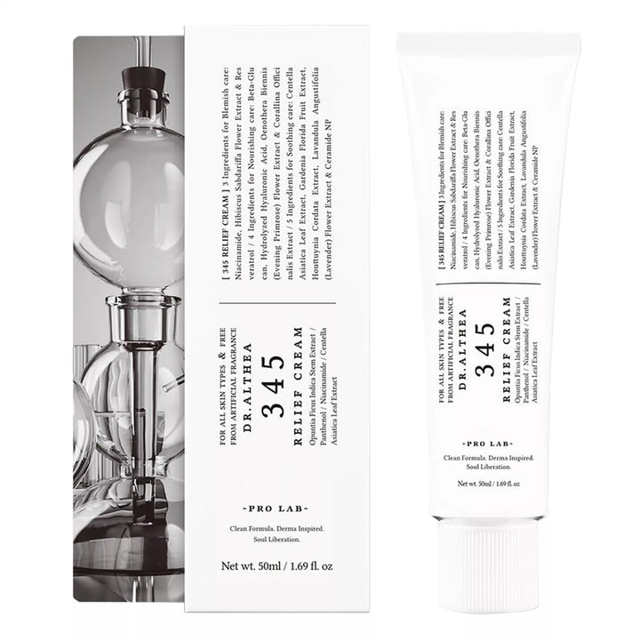 1.7 Fl Oz .Dr.Althea 345 Relief Cream Korean Vegan Skincare for All Skin Types
